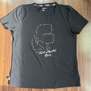 Karl Lagerfeld size M embroidered shirt